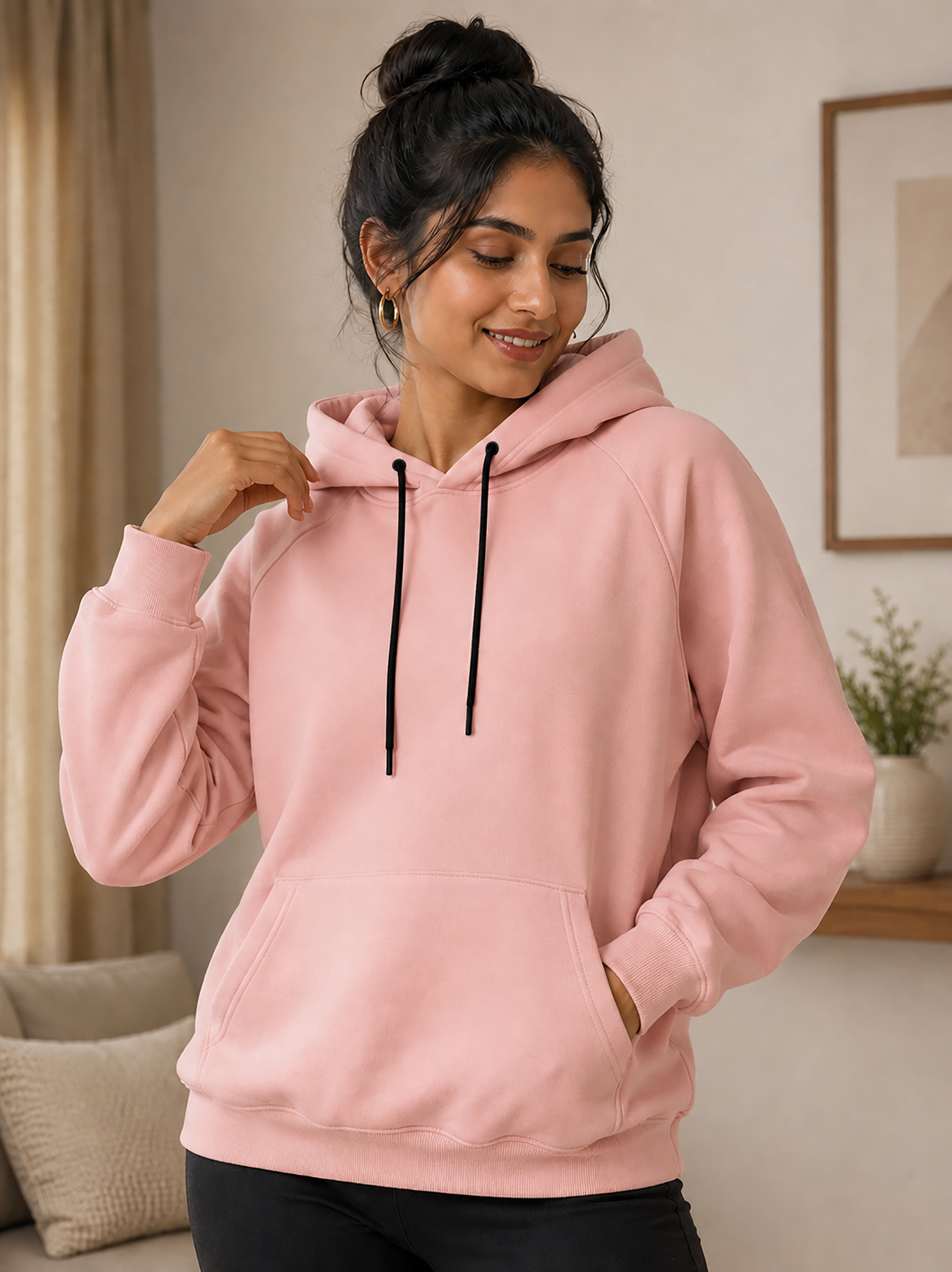 Women Solids Sweatshirt