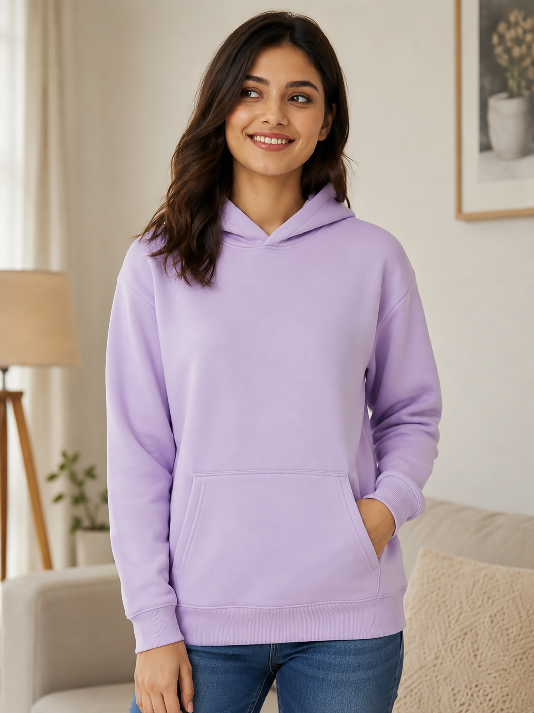 Women Solids Sweatshirt