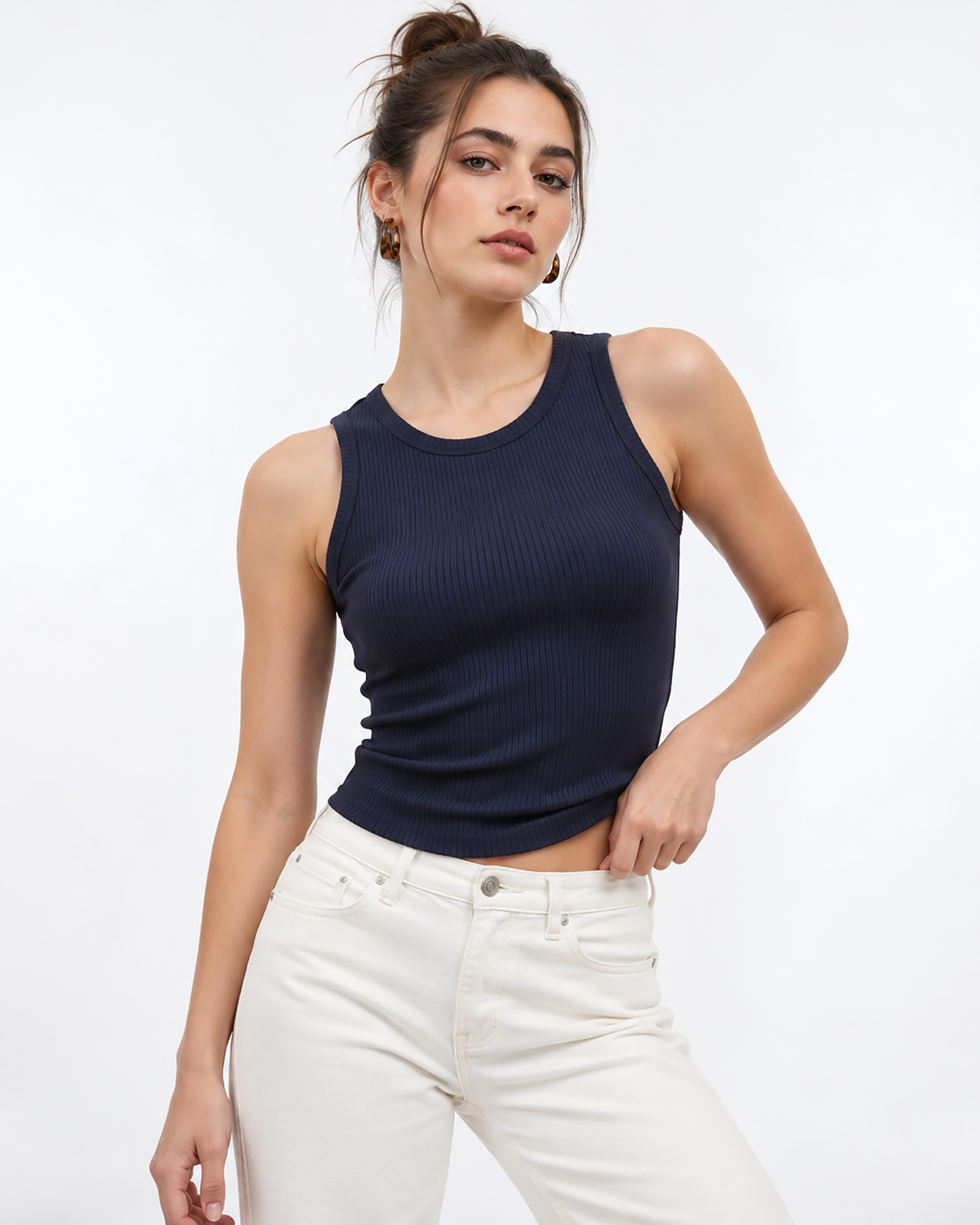 Women Solids Tank top