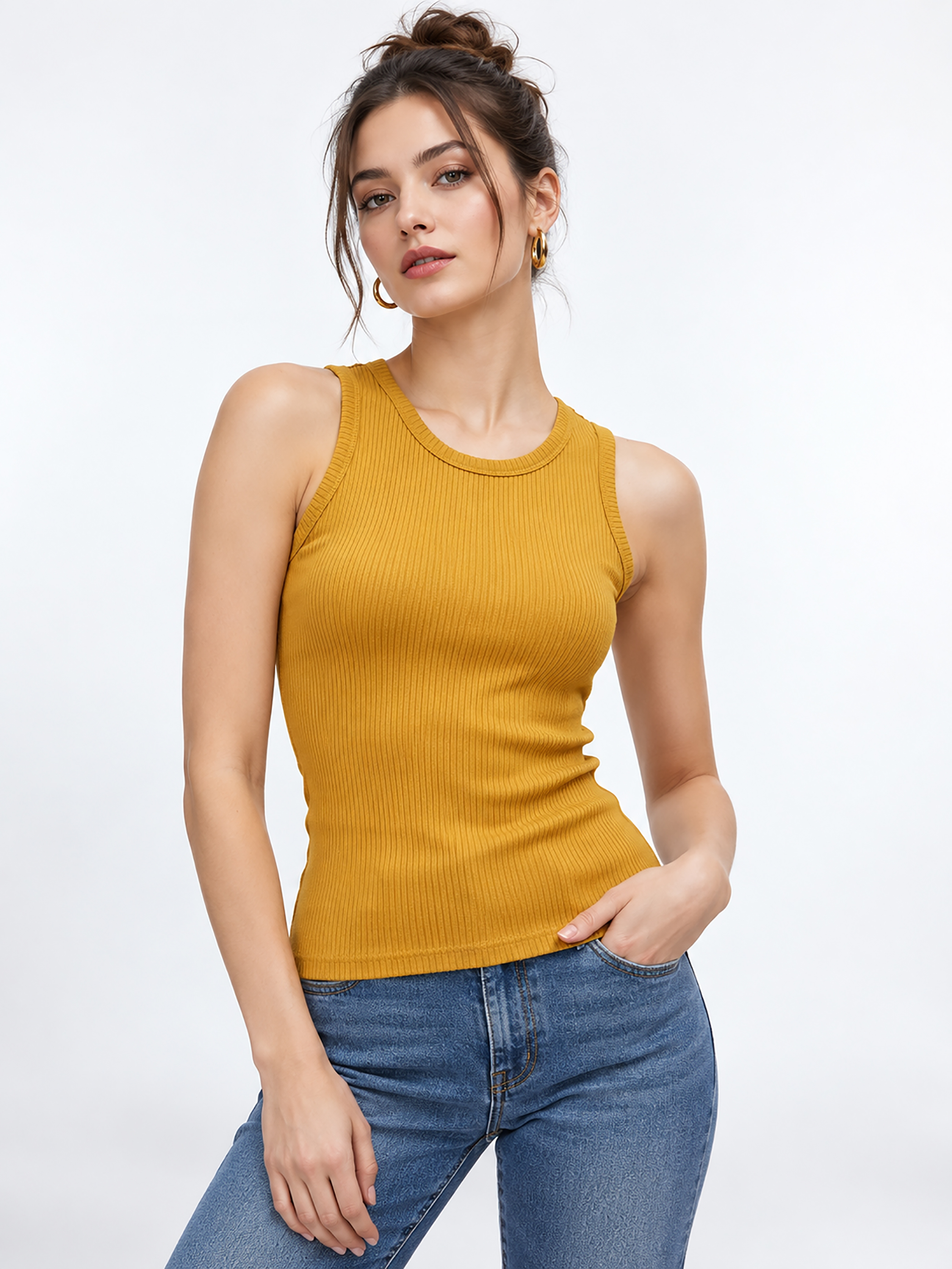 Women Solids Tank top